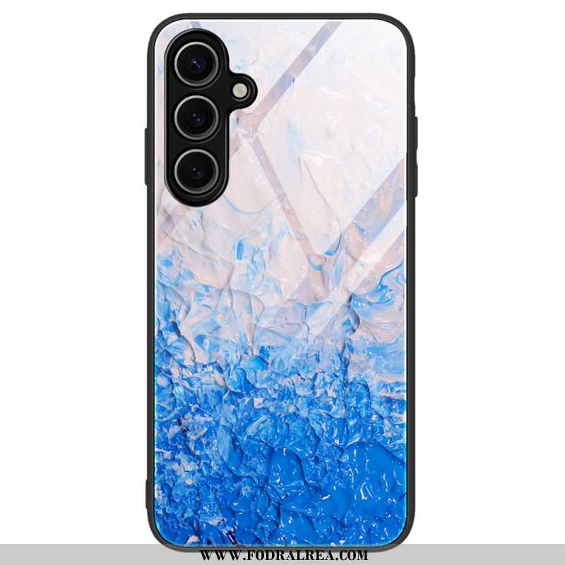 Skal Samsung Galaxy S25 Plus 5g Telefonfodral Härdat Glas Med Marmor