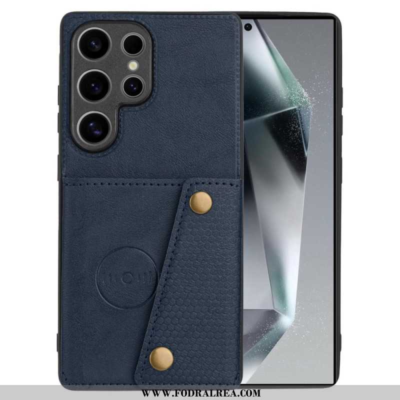 Skal Samsung Galaxy S25 Ultra 5g Korthållare I Retrostil