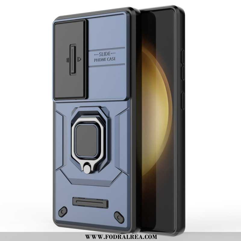 Skal Samsung Galaxy S25 Ultra 5g Slitstark Ring Med Linsskydd