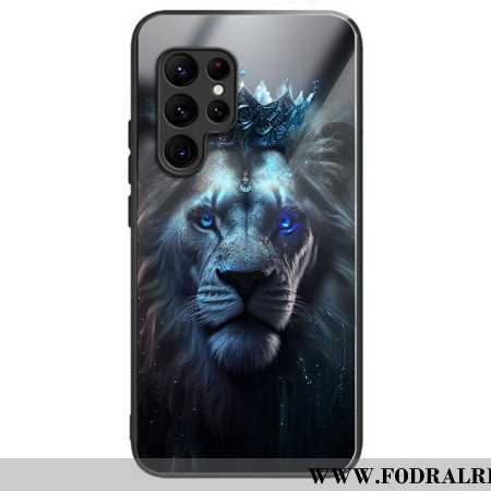Skal Samsung Galaxy S25 Ultra 5g Telefonfodral Med Krönt Lejon