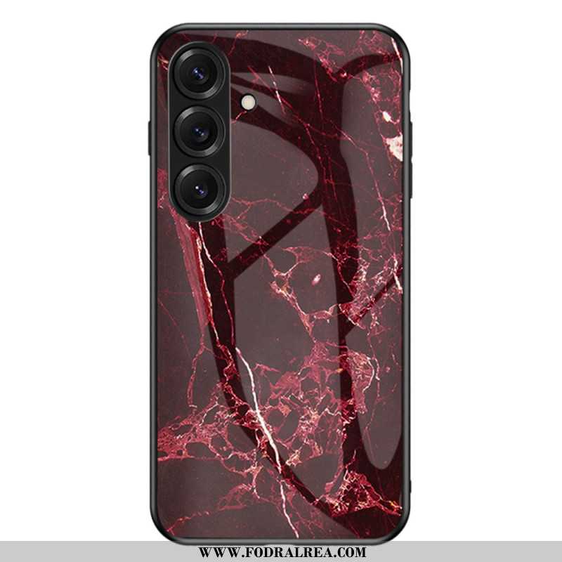 Skal Samsung Galaxy S26 Plus Marmorerat Härdat Glas