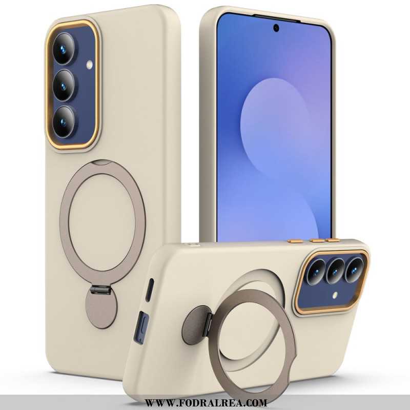 Skal Samsung Galaxy S26 Plus Telefonfodral Magnetisk Med Roterande Ring Och Stativ