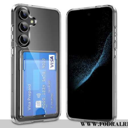 Skal Samsung Galaxy S26 Plus Transparent Med Korthållare