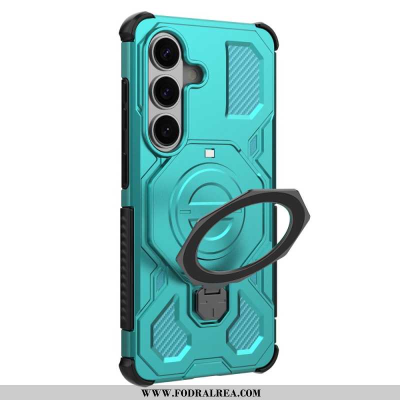 Skal Samsung Galaxy S26 Robust Med Roterande Metallstativ