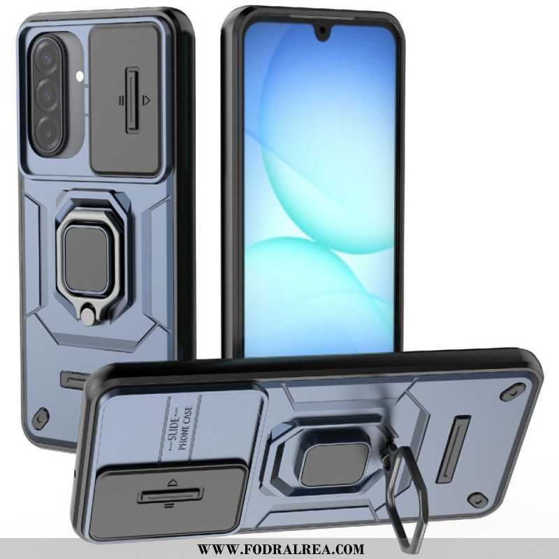 Skal Samsung Galaxy S26 Slitstarkt Ringfodral Med Stativ