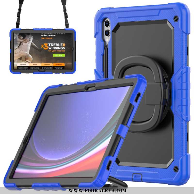 Skal Samsung Galaxy Tab S10 Ultra Premiumskydd Med Axelrem