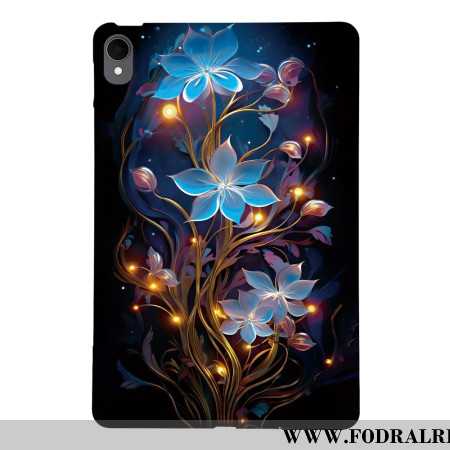 Skal Samsung Galaxy Tab S11 Blå Blommor