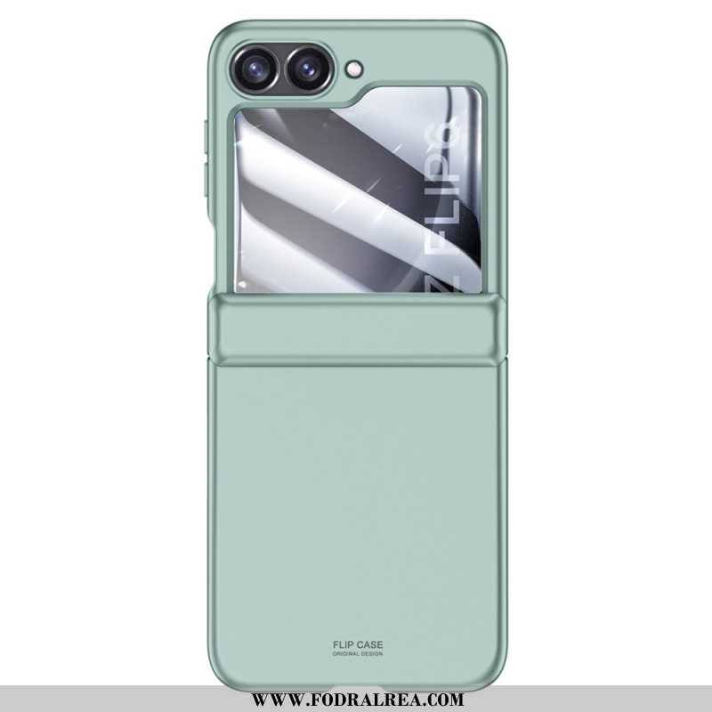 Skal Samsung Galaxy Z Flip 7 Fe Bakre Gångjärnsskydd I Härdat Glas Och Skärmskydd