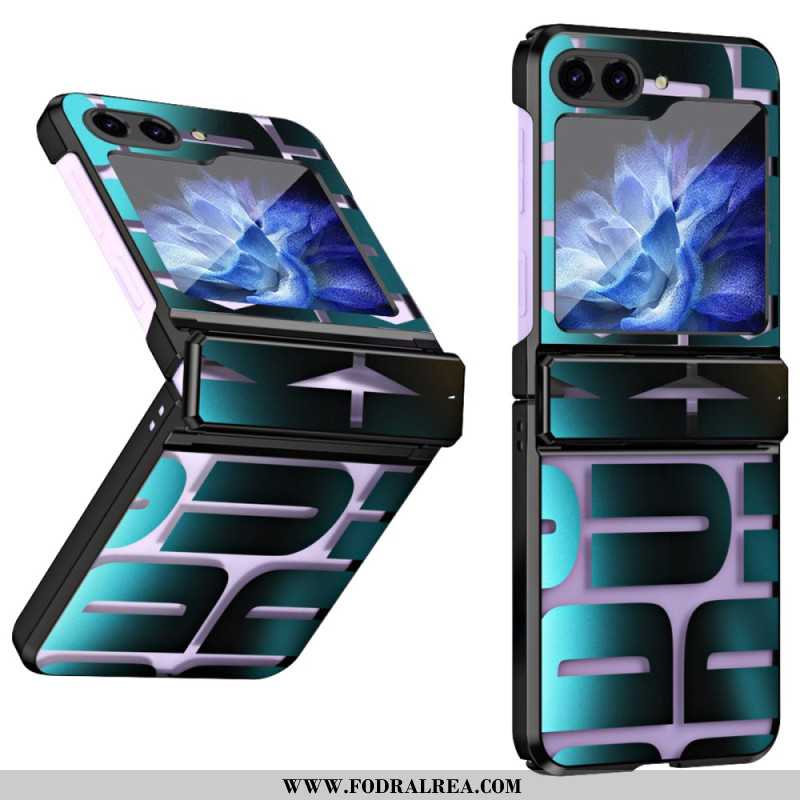 Skal Samsung Galaxy Z Flip 7 Fe Bokstäver Med Härdat Glas