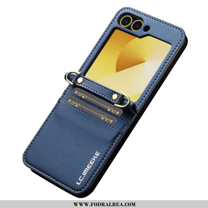 Skal Samsung Galaxy Z Flip 7 Fe Korthållare Och Lång Rem