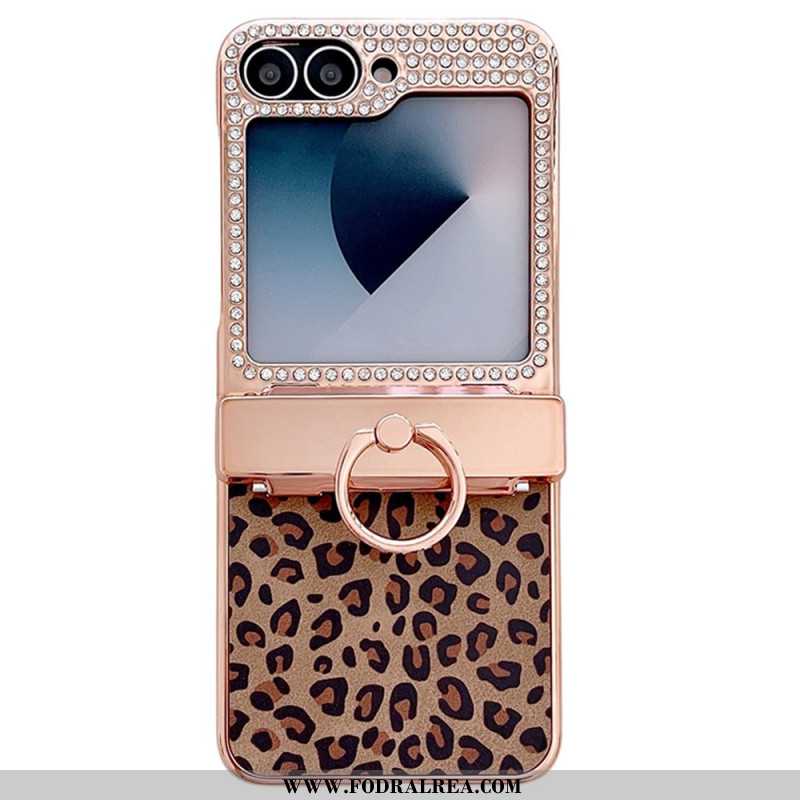 Skal Samsung Galaxy Z Flip 7 Fe Leoparddesign