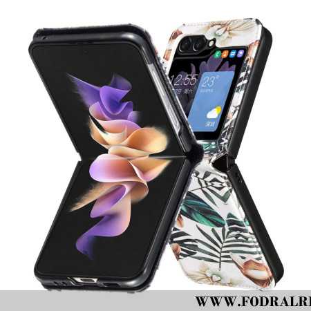Skal Samsung Galaxy Z Flip 7 Fe Löv Och Blommor