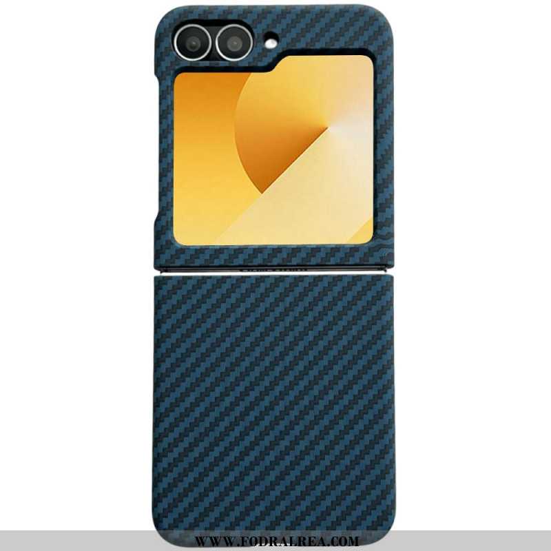 Skal Samsung Galaxy Z Flip 7 Fe Magnetisk Kolfiberstruktur
