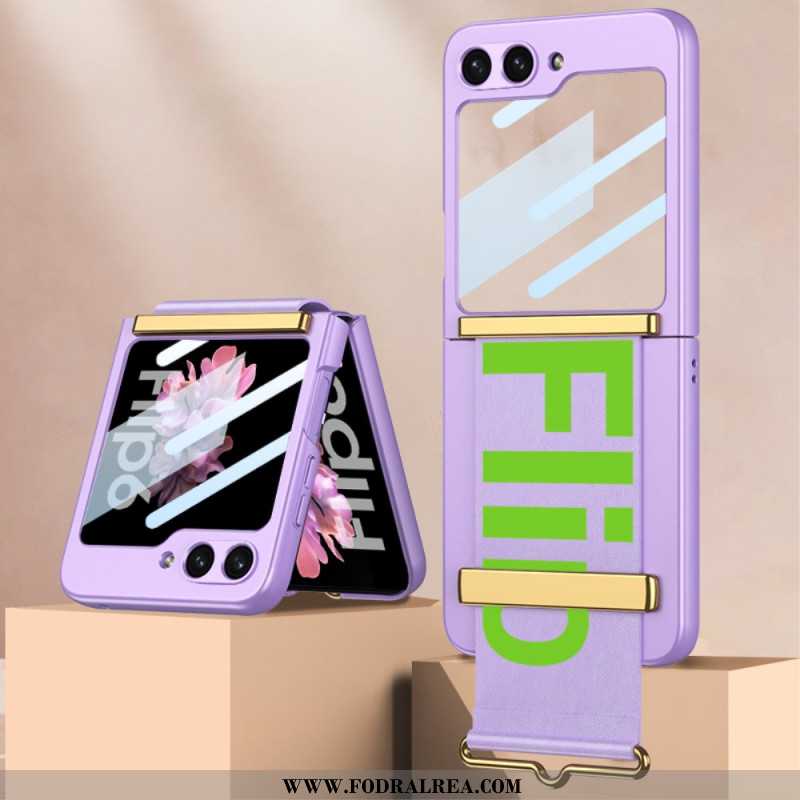 Skal Samsung Galaxy Z Flip 7 Fe Rem Och Skärmskydd För Bakstycket Gkk