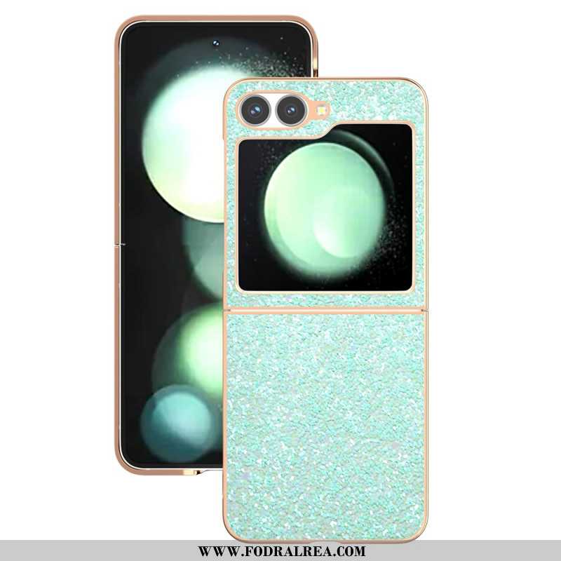 Skal Samsung Galaxy Z Flip 7 Fe Telefonfodral Glitterdesign