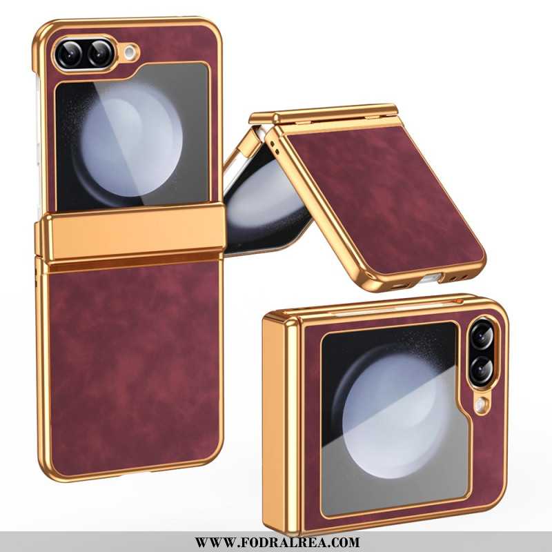 Skal Samsung Galaxy Z Flip 7 Fe Telefonfodral Konstläder