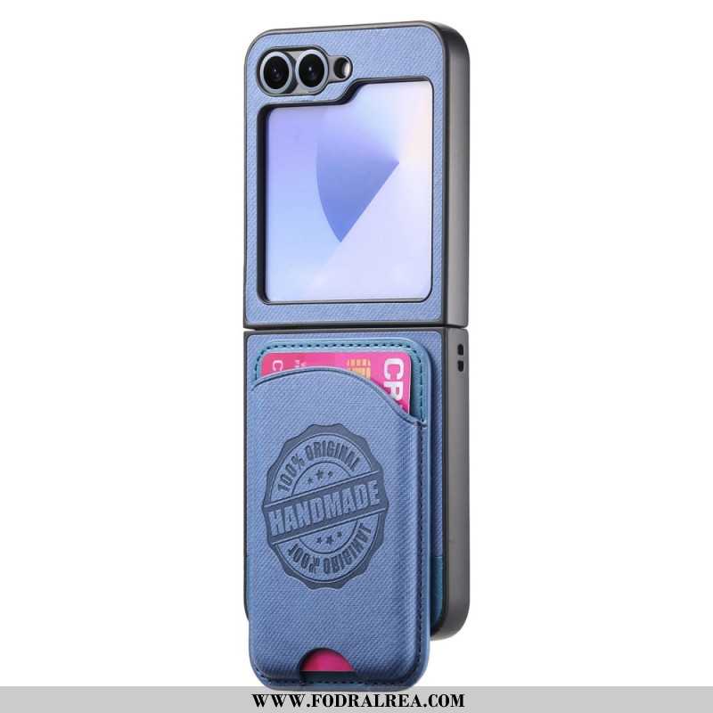 Skal Samsung Galaxy Z Flip 7 Fe Telefonfodral Magsafe-kompatibel Avtagbar Korthållare