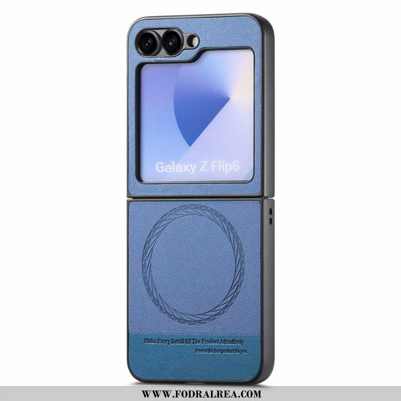 Skal Samsung Galaxy Z Flip 7 Fe Telefonfodral Magsafe-kompatibel Denim Textur