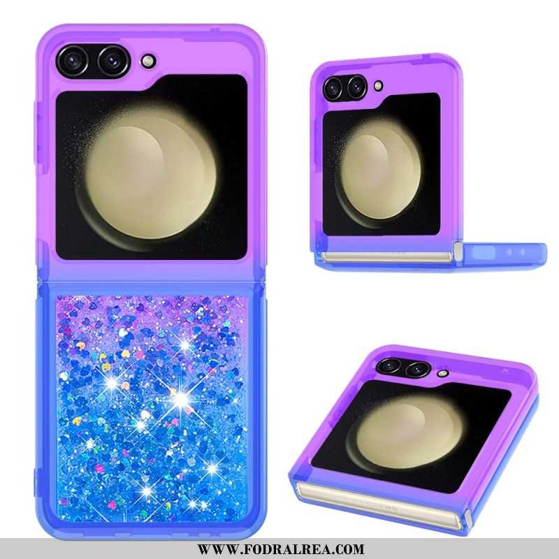 Skal Samsung Galaxy Z Flip 7 Fe Telefonfodral Tonat Glitter