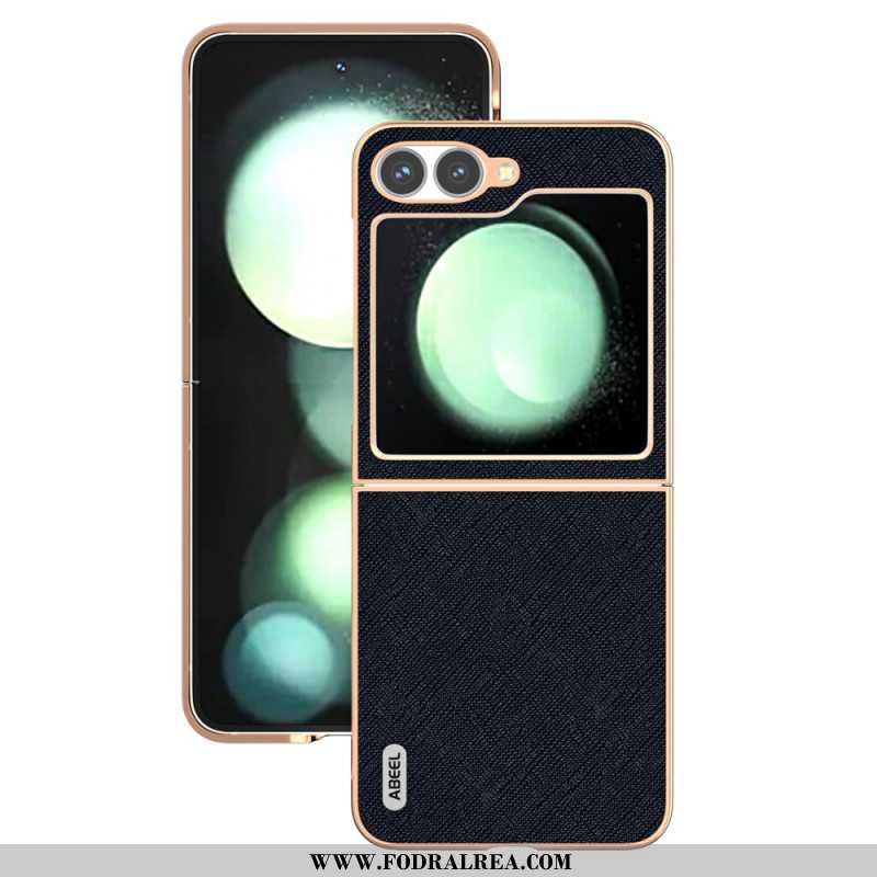 Skal Samsung Galaxy Z Flip 7 Fe Texturerat Läder