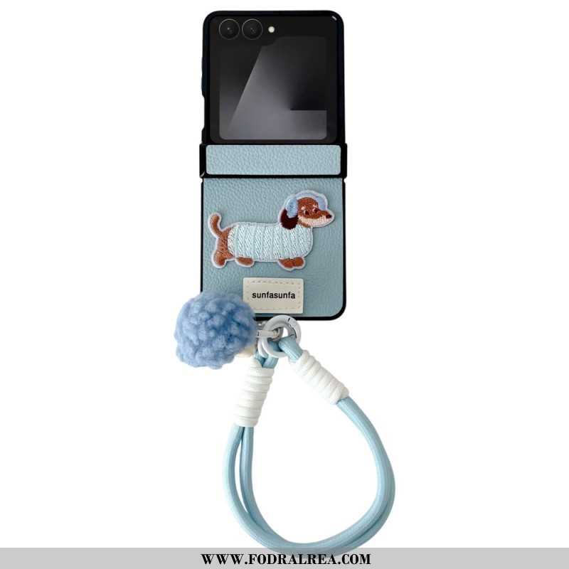 Skal Samsung Galaxy Z Flip 7 Gångjärnsskydd Och Rem