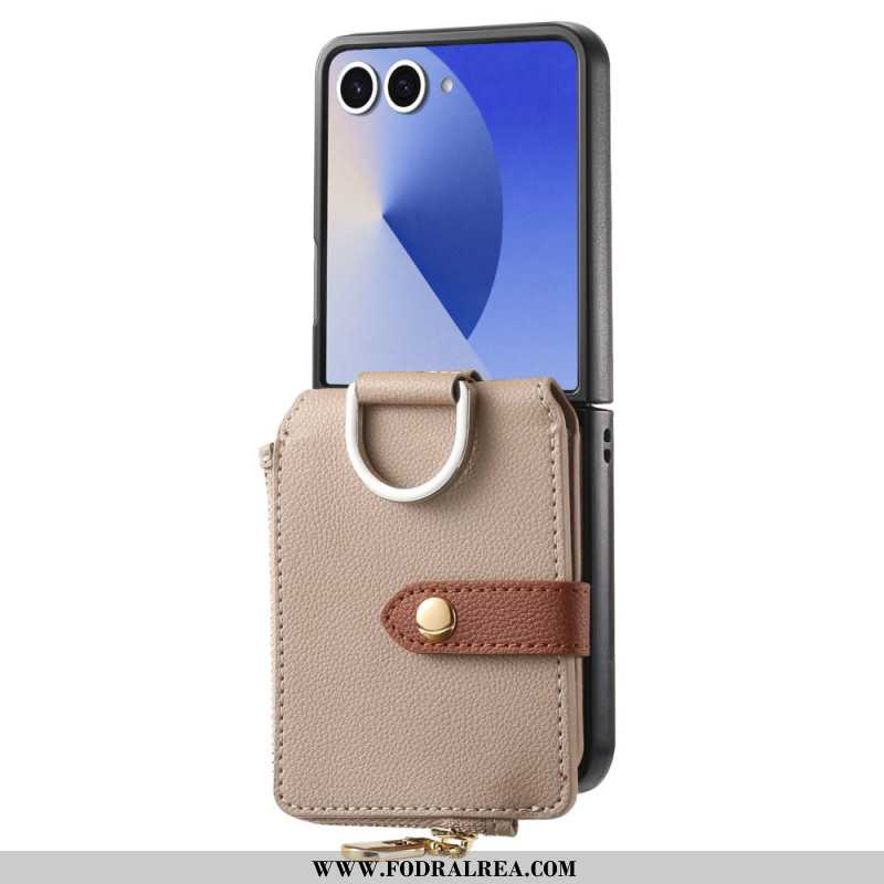 Skal Samsung Galaxy Z Flip 7 Myntväska Och Ringhållare