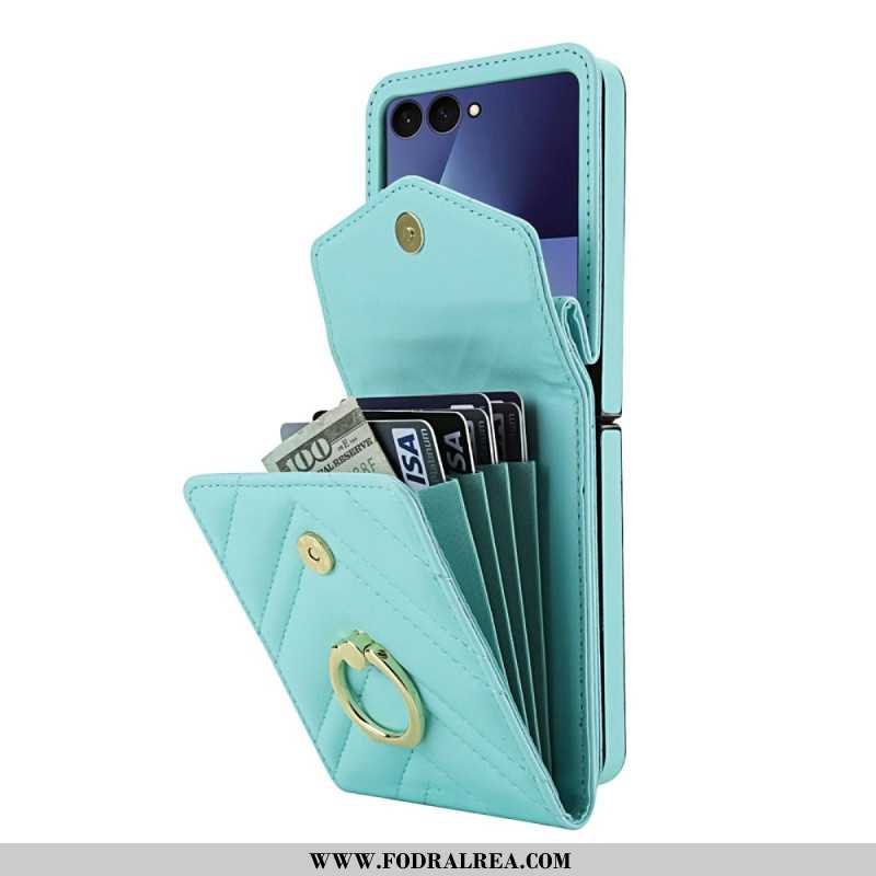 Skal Samsung Galaxy Z Flip 7 Rfid-blockerande Korthållare Och Rem