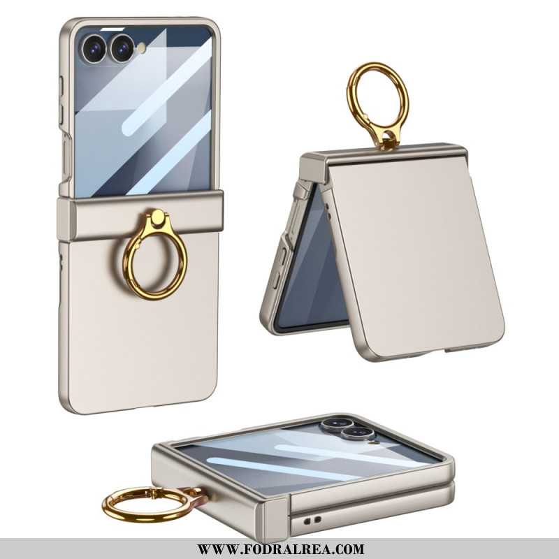 Skal Samsung Galaxy Z Flip 7 Telefonfodral Klassisk Gkk Ringhållare