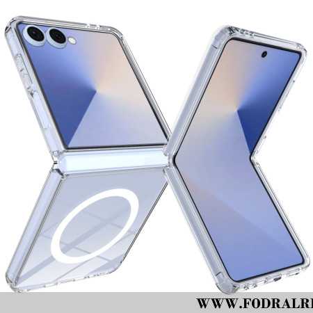 Skal Samsung Galaxy Z Flip 7 Telefonfodral Magnetisk Genomskinlig
