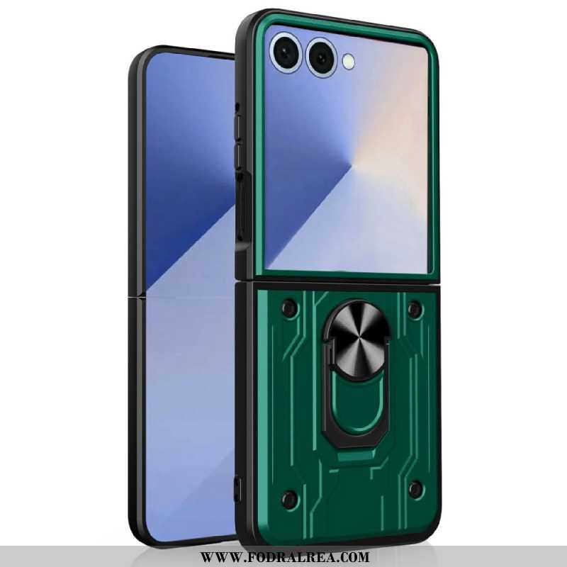 Skal Samsung Galaxy Z Flip 7 Ultratålig Med Stativ