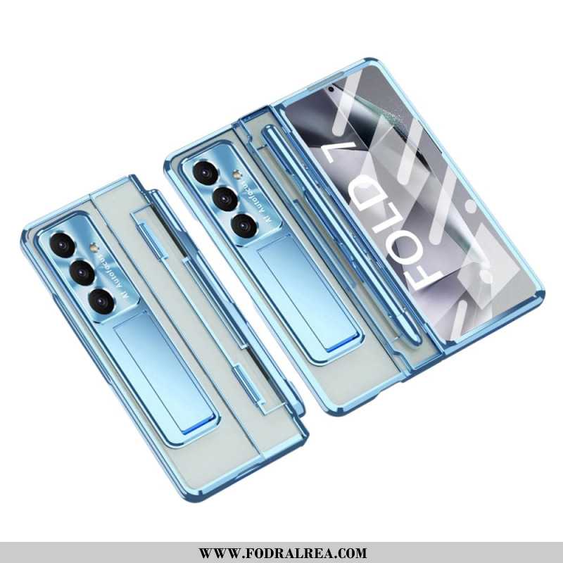 Skal Samsung Galaxy Z Fold 7 Stativ Och Skärmskydd