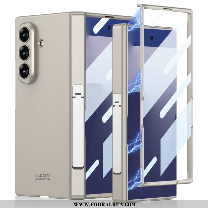 Skal Samsung Galaxy Z Fold 7 Telefonfodral Förstärkt Magnetiskt Gångjärn