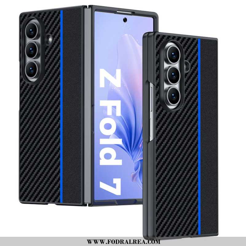 Skal Samsung Galaxy Z Fold 7 Telefonfodral Kolfiberversion