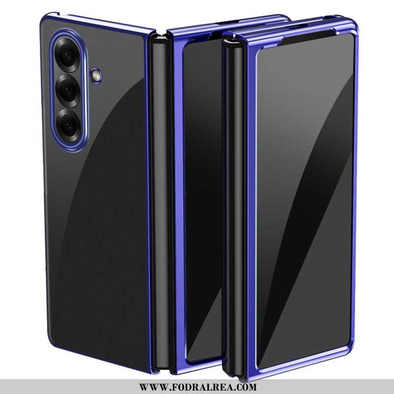 Skal Samsung Galaxy Z Fold 7 Telefonfodral Metalleffektkant