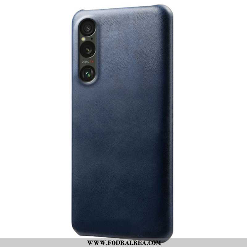 Skal Sony Xperia 1 Vii Telefonfodral Lädereffekt