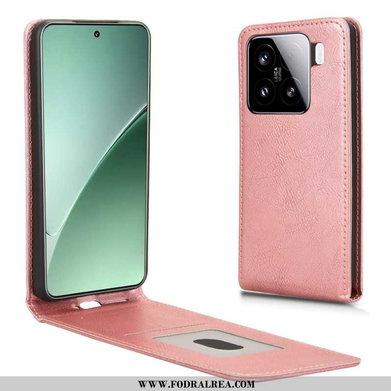 Skal Xiaomi 15 Magnetiskt Vertikalt Fällbart Fodral