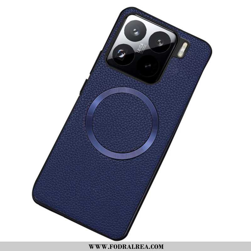 Skal Xiaomi 15 Magsafe-kompatibel Texturerad Konstläder