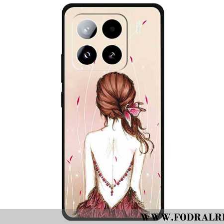 Skal Xiaomi 15 Pro Skissad Flicka