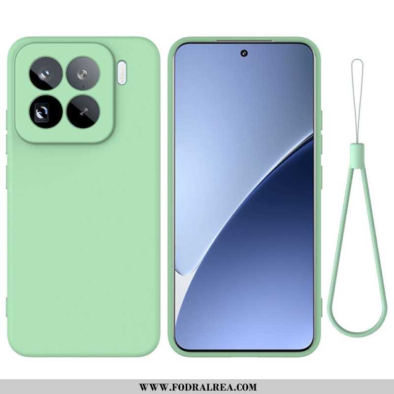 Skal Xiaomi 15 Pro Snodd I Flytande Silikon