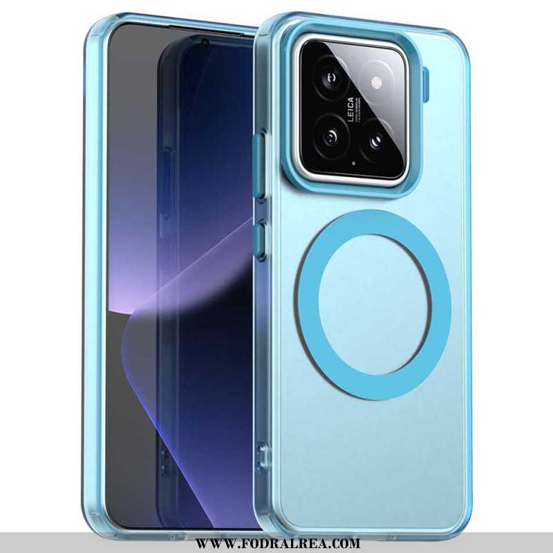 Skal Xiaomi 15 Pro Telefonfodral Kompatibel Med Färgglad Magsafe