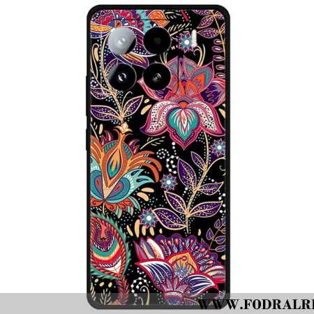 Skal Xiaomi 15 Pro Telefonfodral Lila Blommor