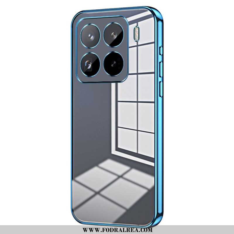 Skal Xiaomi 15 Pro Telefonfodral Metalleffektkant