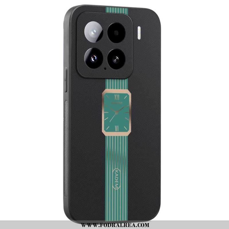 Skal Xiaomi 15 Telefonfodral Kadem-klocka