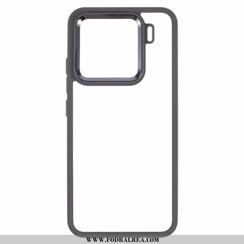 Skal Xiaomi 15 Telefonfodral Transparent Silikonkant