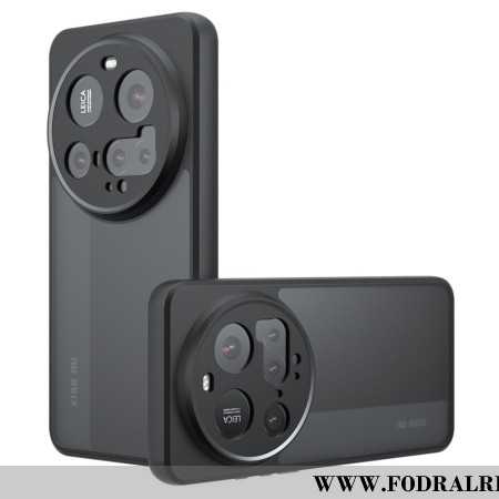 Skal Xiaomi 15 Ultra Telefonfodral Svart Genomskinlig