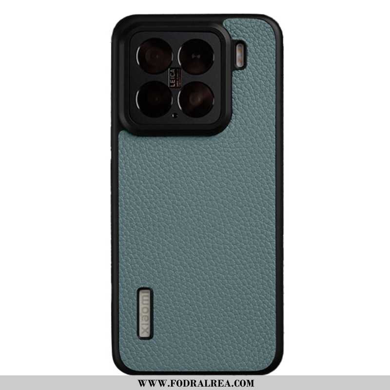 Skal Xiaomi 15 Äkta Läder Melkco