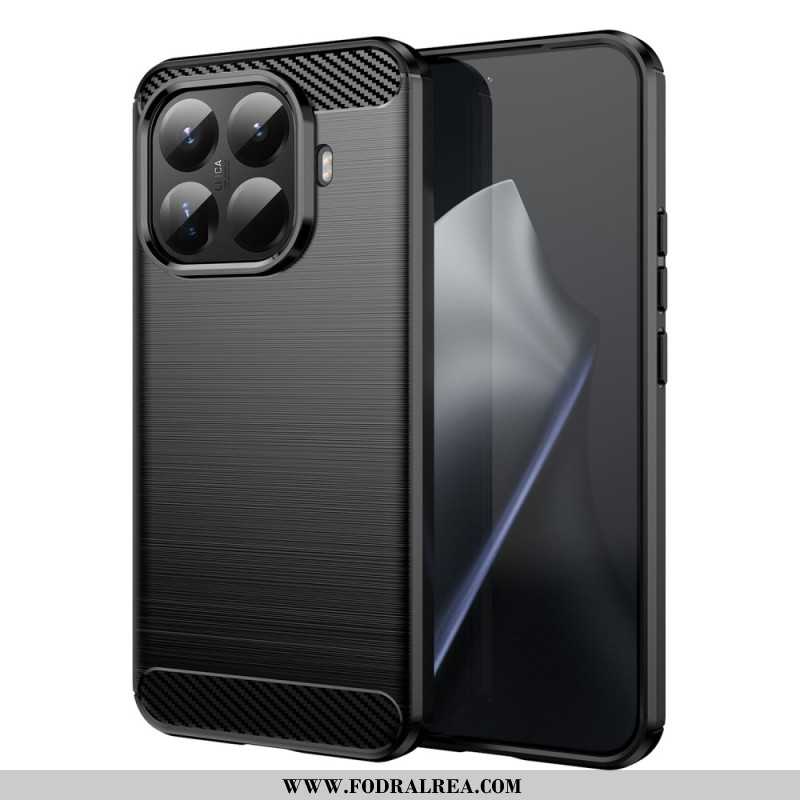 Skal Xiaomi 15t Pro Telefonfodral Borstad Kolfiber