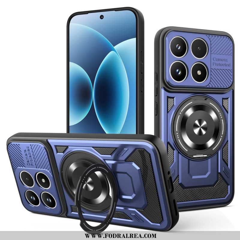 Skal Xiaomi 17 Magnetisk Med Roterande Stativ