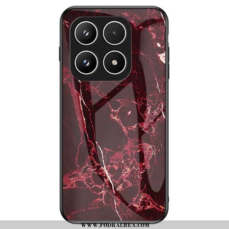 Skal Xiaomi 17 Marmormönster I Härdat Glas