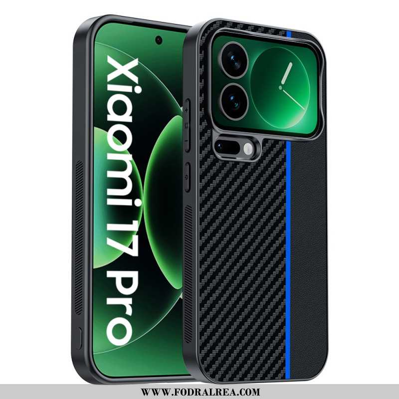 Skal Xiaomi 17 Pro Kolfiberstruktur